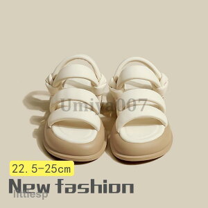 サンダル 厚底 レディース スポーツサンダル シューズ 歩きやすい 幅広 シンプル 軽量 コンフォートサンダル 大きいサイズ 大 疲れない