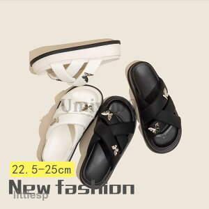 サンダル 厚底 レディース スポーツサンダル シューズ 歩きやすい 幅広 シンプル 軽量 コンフォートサンダル 大きいサイズ 大 疲れない