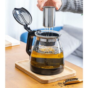 ティーポット 耐熱ガラス ガラス 急須 ガラスポット 紅茶ポット 1~2人用 扱いやすい 2000ml 多用途 コーヒーポット 一人暮らし 単身用 お