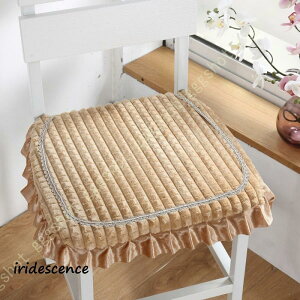 椅子 クッション シートクッション 座布団 チェア用 ひも付き 食卓椅子用クッション ダイニング 北欧 セット スポンジ 低反発ダイニングチェア用クッション