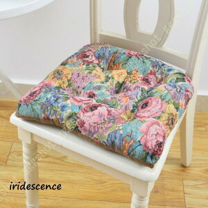 椅子 クッション シートクッション チェア用 座布団 ひも付き 無地/柄 食卓椅子用クッション ダイニング 北欧 座布団クッション 椅子クッション 体圧分散 厚め