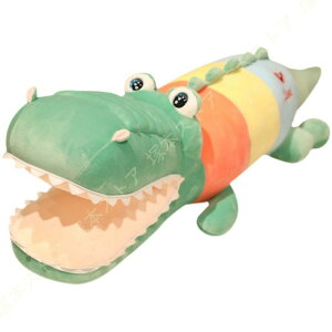 ぬいぐるみ ワニ 特大 わに ぬいぐるみ ふわふわ 巨大 わに抱き枕 動物のぬいぐるみ かわいい だきまくら 鰐 誕生日プレゼント お祝い 枕 ブルー 抱き枕