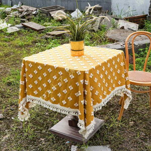 円形 テーブルクロス 長方形 正方形 綿麻生地 テーブルカバー 北欧 おしゃれ タッセル付き 花柄 厚手 テーブルマット 食卓カバー マルチカバー シンプル 和式