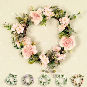 リース 玄関リース 枯れない花 シルクフラワー ドアリース 壁掛けフラワー 花輪 造花 結婚式 店舗 玄関 壁掛け 母の日 お祝い ギフト花輪 壁掛け 手作り 人気