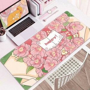 テーブルマット 事務机 マウスパッド 厚さ選び 布製 ラップトップマット 大型 可愛い 花柄 キーボードマット ノートパソコン対応 マウスマット 滑らか