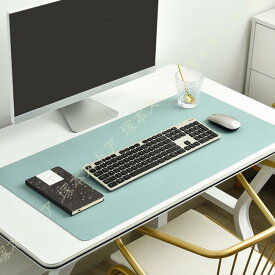 デスクマット マウス対応 PUレザー 大判マウスパッド 耐熱 テーブルマット 学習机 大型 ノートパソコンマット オフィス用品 キーボードマット 傷防止 防水