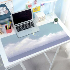 デスクマット 防水 事務用机マット 薄型 オールシーズン 大型 マウスパッド テーブルマット 2mm パソコン ラップトップマット オフィス 自宅用 机マット