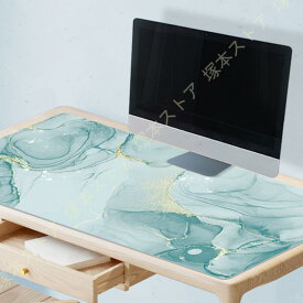 デスクマット パソコンマット マウスパッド テーブルマット ins風 モダン 撥水 おしゃれ 北欧風 かわいい シンプル 四角 テーブルマット 両面使える 防水