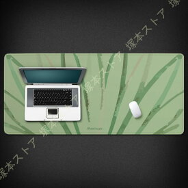 大型 テーブルマット デスクマット リーフ柄 上品 マウスマット オフィス用品 多用途テーブルマット PC机 学習机 子供 ライティングマット パソコンマット