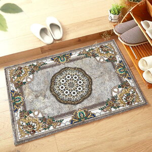 ラグ おしゃれ 低反発 カーペット 洗える ペルシャ柄 ヴィンテージ インテリア オリエンタル ペルシャ絨毯風 室内マット 玄関マット 滑り止め ドアマット