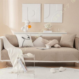 ソファーカバー ふわもこ 柔らかく ソファパッド 冬用 秋冬 あったか ズレにくい シンプル 無地柄 小窓マット ラグ カーペット 寝室 ベッドサイド リビング