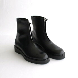 BEAUTIFUL SHOES｜FRONT-ZIP BOOTS #BLACK [BSS2234005]