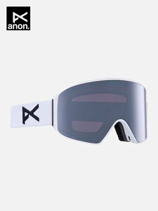 ANON AmbM4 Cylindrical Goggles +Bonus Lens+MFI Face Mask #White/Perceive Sunny Onyx [203401] M4 [ubWtBbg S[O(VhJ)+ {[iXY + MFI tFCX}XN