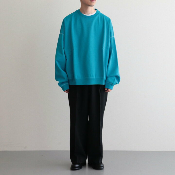 楽天市場】MARKAWARE｜HUGE SWEAT SHORT #AZURE BLUE [A23C-05CS02C 