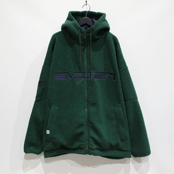 楽天市場】Evisen Skateboards | BOA FLEECE ZIP HOODIE #GREEN [23FW 