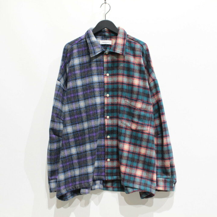 楽天市場】MAGIC STICK | 2 FACE FLANNEL SHIRT #HORNETS [23AW-MS10  