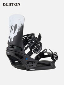 BURTON｜23/24モデル Men's Burton Cartel X EST Snowboard Bindings #Black/White/Graphic [222321] 1ababtn24a023