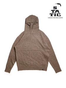 STATIC �X�^�e�B�b�N�bYAK PULLOVER #Undyed Mocha [102723] ���N �v���I�[�o�[