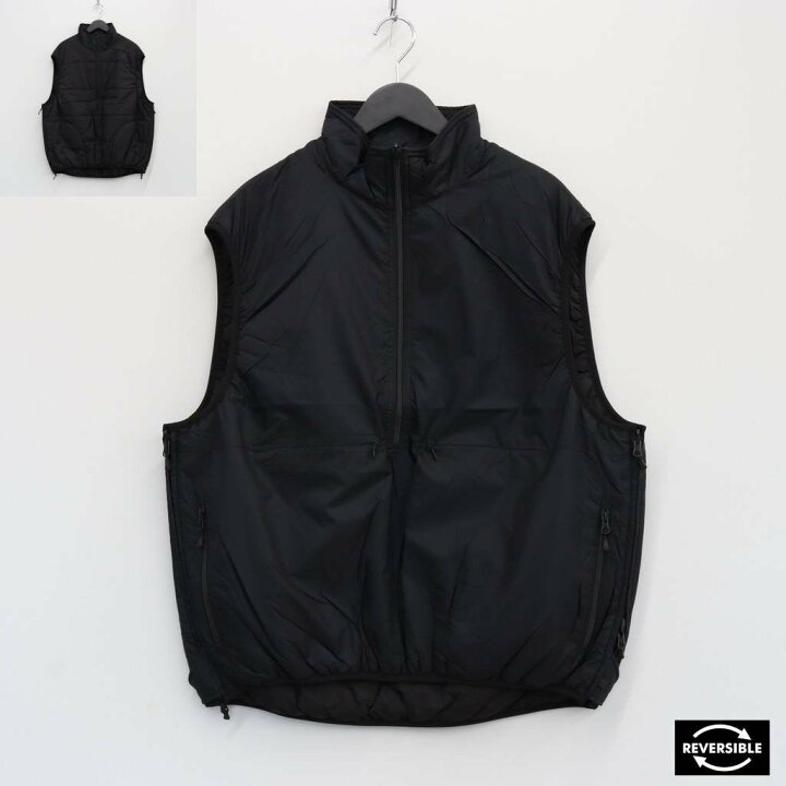 楽天市場】DAIWA PIER39 | TECH REVERSIBLE PULLOVER PUFF VEST #BLACK 