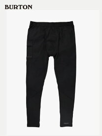 BURTON バートン｜23/24モデル MDWT X Base Layer Pants #True Black [221971] ミッドウェイト X ベースレイヤー パンツ（メンズ）