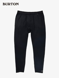 BURTON バートン｜23/24モデル MDWT Base Layer Pants #True Black [102631] ミッドウェイト ベースレイヤー パンツ（メンズ）