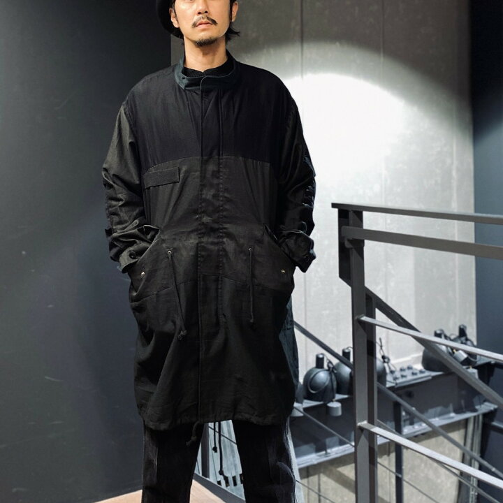 楽天市場】Nasngwam. | BARBARIAN MODS COAT #BLACK [RJ0407004 
