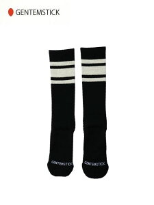 GENTEM STICKbLW SOCKS / ROUND TOE #BLACK