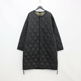 TAION | MILITARY CREW NECK DOWN COAT #BLACK [TAION-104BML-1 LONG]