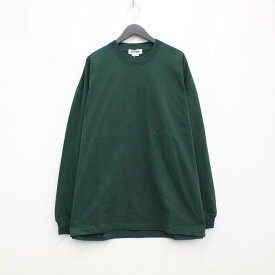FITFOR | WIDE LONG SLEEVE TEE #FOREST GREEN [208]