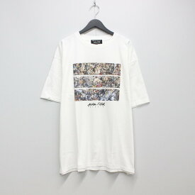 MEDICOM TOY | JACKSON POLLOCK STUDIO | TEE 「FLOAR BORDS 02」 #WHITE [22SC-JP-TE-02]