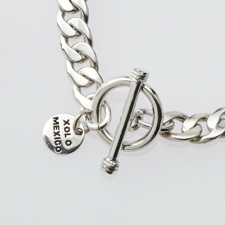 楽天市場】XOLO JEWELRY｜Basic Link Bracelet -8mm- #SILVER [XOB008 