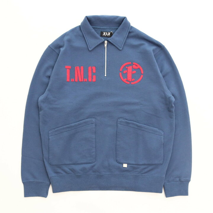 楽天市場】FAF(Fake As Flowers)｜Half Zip Sweat Top #NAVY [13412011 