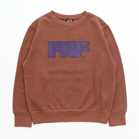 FAF(Fake As Flowers)｜Square Logo Crewneck Sweat #BROWN [13411017]