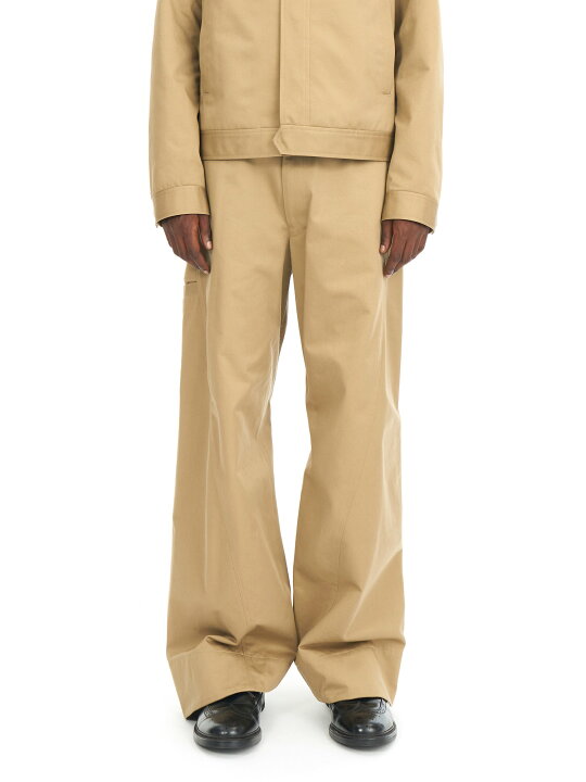 楽天市場】YUKI HASHIMOTO｜TWISTED WORK PANTS (24ss) #BEIGE [PT-01 
