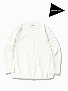 and wander �A���h�����_�[�bWomen's power dry jersey LS T #031/off white [4164136] �p���[�h���C�W���[�W ���O���� LS T�i���f�B�[�X�j
