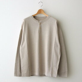 crepuscule｜Henry Neck L/S #Beige [2401-003]