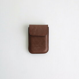 Hender Scheme｜flap card case #choco [tq-rc-fcc]