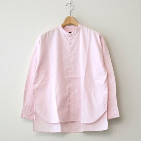UNIVERSAL TISSU｜100～120/2ブロードバンドカラーシャツ #036 ライトピンク [TS240SH081]