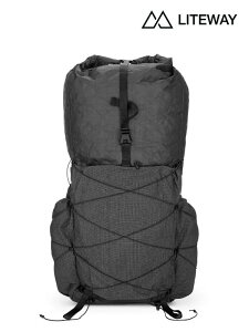 LITEWAY ���C�g�E�F�C�bELEMENTUM PACK ULTRA 50L (Ultra200X) #Black [ele ult ply blk] �G�������^�� �p�b�N �E���g��