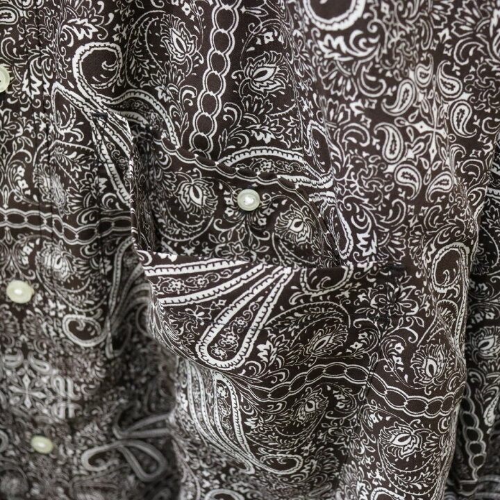楽天市場】DAIWA PIER39｜TECH BUTTON DOWN L/S SHIRT PAISLEY #BROWN  