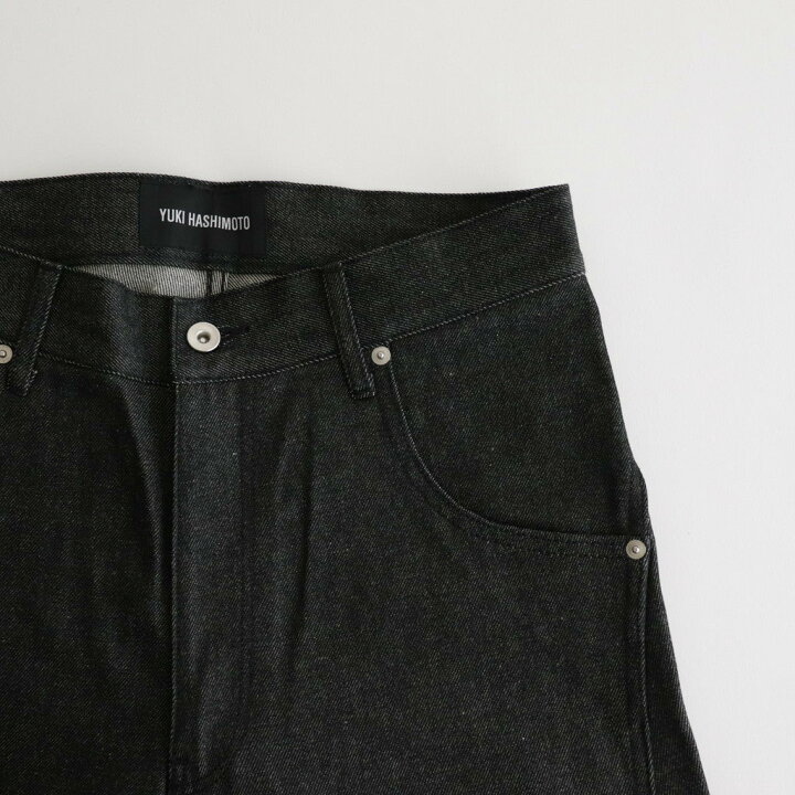 楽天市場】YUKI HASHIMOTO｜TWISTED JEANS #BLACK [PT-01-0003R 