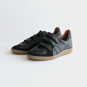 REPRODUCTION OF FOUND�bGERMAN MILITARY TRAINER VELCRO #BLACK [1703LD]