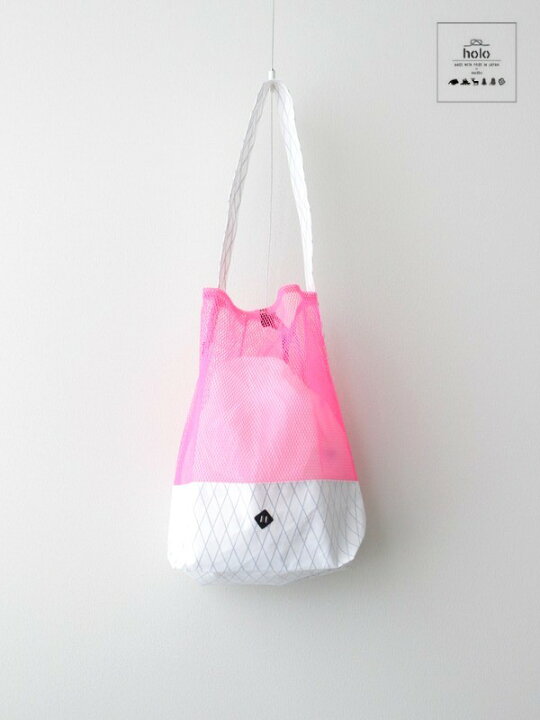 楽天市場】holo ホロ｜Fishman tote #Pink [holo-25-Mesh] フィッシュ 