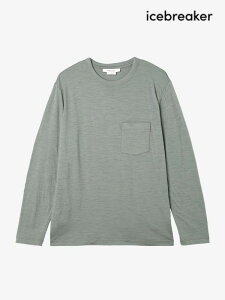 icebreaker ACXuCJ[bU MERINO 150 LS POCKET TEE #GX [IT62371] m 150 OX[u |Pbg eB[
