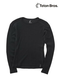 Teton Bros. ティートンブロス｜Women's MOB Wool L/S #Black [TB243-680312] モブウール ロングスリーブ(レディース)