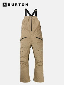 BURTON o[gb24/25f Men's Burton [ak] Freebird GORE-TEX 3L Stretch Bib Pants #Summit Taupe [100241]