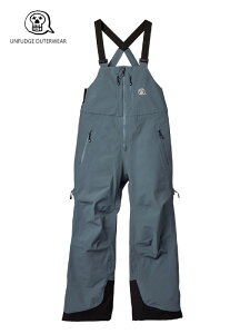 unfudge outerwear At@bW AE^[EGAb24/25f PEEP BIB PANTS BASIC FIT #BLUEGREY