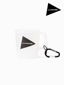 and wander �A���h�����_�[�band wander logo PP mug #off white [4987701] �A���h�����_�[ ���SPP�}�O