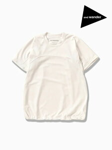 and wander Ah_[bWomen's dry jersey SS T #031/off white [5164037] hC W[W[ SS T