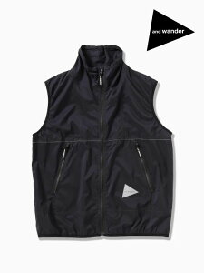 and wander �A���h�����_�[�bWomen's PERTEX wind vest #010/black [5121016] �p�[�e�b�N�X �E�C���h �x�X�g